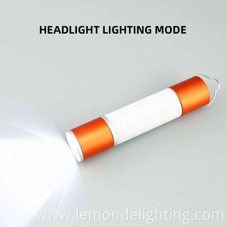 Compact LED flashlight